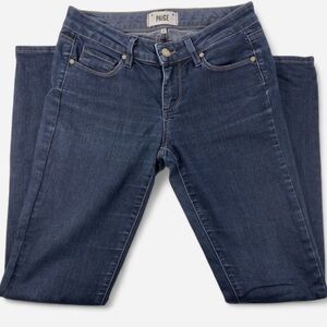 PAIGE Women’s Skyline Skinny Jeans Dark Blue Size 26